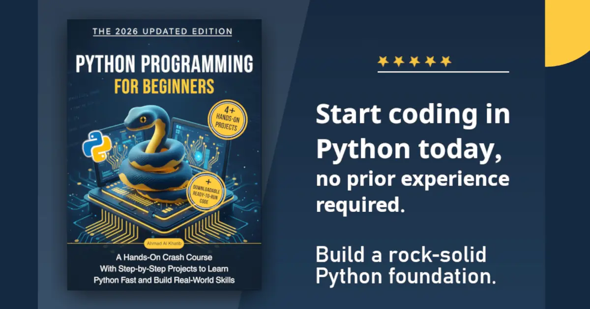 Get a Free Beginner Python Book (Hands-On) 2026